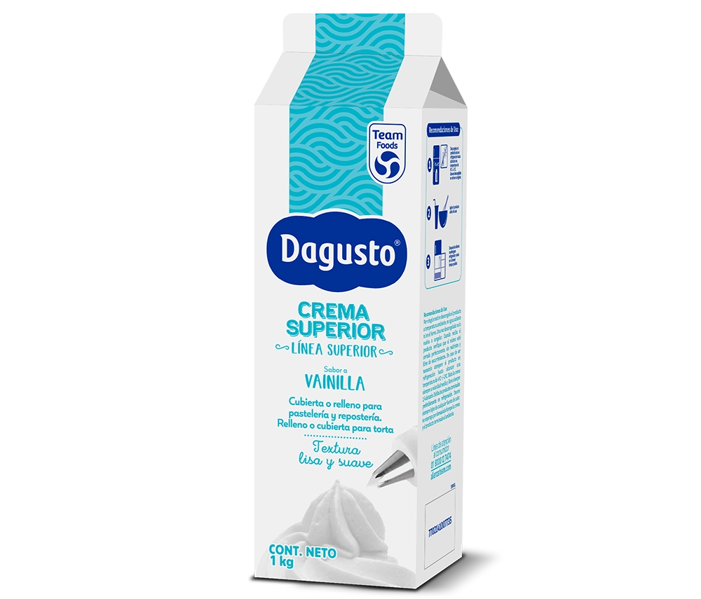 Dagusto crema superior vainilla